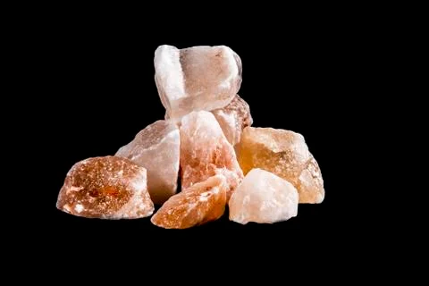 Crystals salt Stock Photos