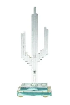 Crystral cactus Stock Photos