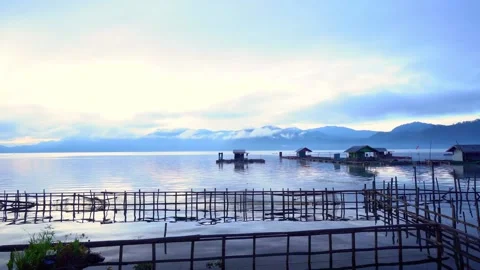 CS - Beautiful Lake Landscape Stock Footage 238635716