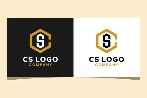 CS or SC logo Stock Illustration