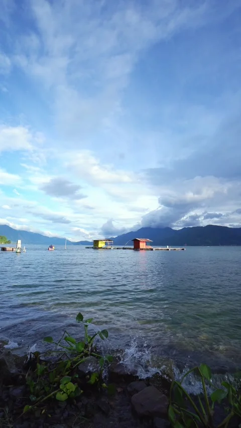 CS - Vertical Video of Lake Stock Footage 238638400