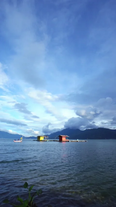 CS - Vertical Video of Lake Stock Footage 238638463