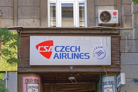 CSA Czech Airlines Foto stock