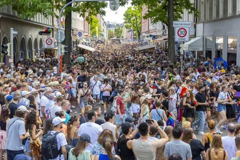  CSD Parade Munich Pride in München / Datum: 24.06.2023 / *** CSD Parade M.. 写真素材