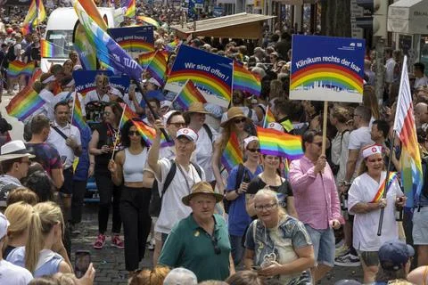 CSD Parade Munich Pride in München / Datum: 24.06.2023 / *** CSD Parade M.. Foto stock