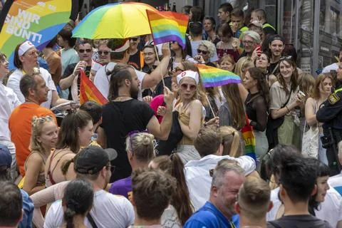  CSD Parade Munich Pride in München / Datum: 24.06.2023 / *** CSD Parade M.. Foto stock