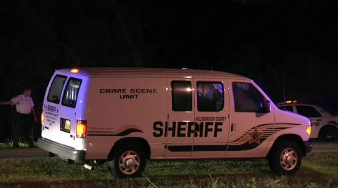 CSI Van Stock Footage 688630