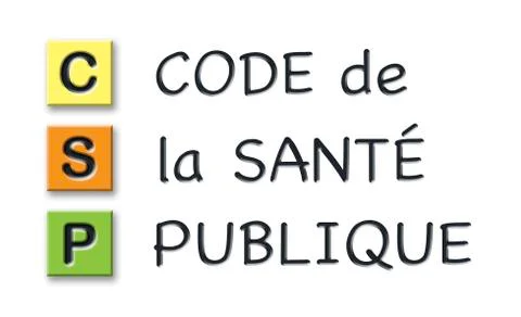 CSP initials in colored 3d cubes with meaning in french language Stock Illustration
