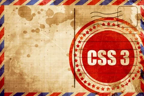 Css 3 Stock-Illustration