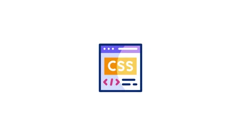 Css Animated Icon Stock Footage 320232669