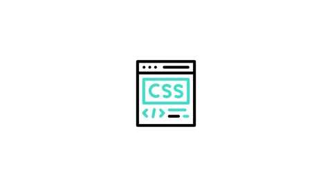 Css Animated Icon Stock Footage 320232671