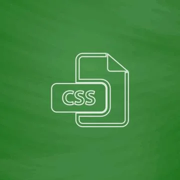 CSS computer symbol Stock Illustration