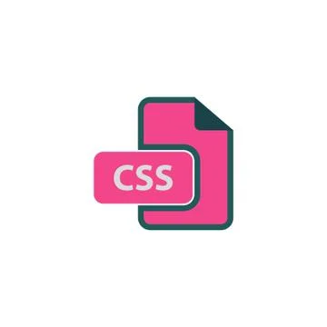 Css Icon Vector Stock Illustration