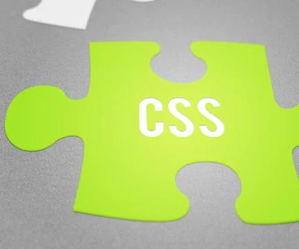 Css puzzle Stock-Illustration