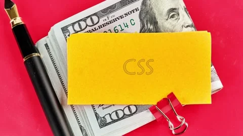 CSS word animation. Explore new trends in technology that are shaping business Stock Footage 297149278