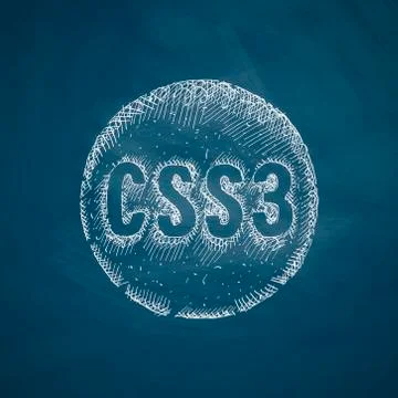 CSS3 icon 스톡 일러스트