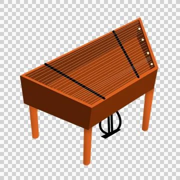 Cst cimbalom Stock Illustration