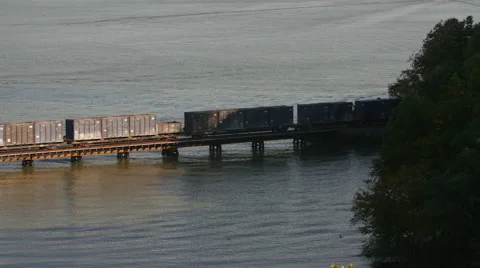 CSX Freight Train 動画素材 47859846