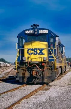 CSX Railroad Stock Photos