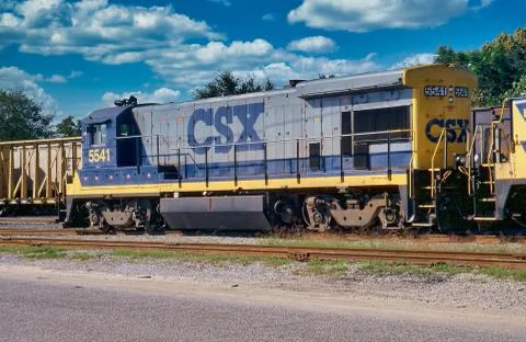 CSX Railroad Foto stock