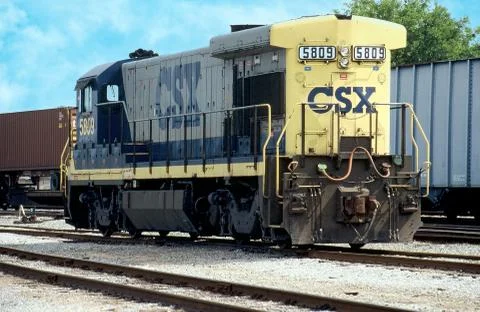 CSX Railroad Stock Photos