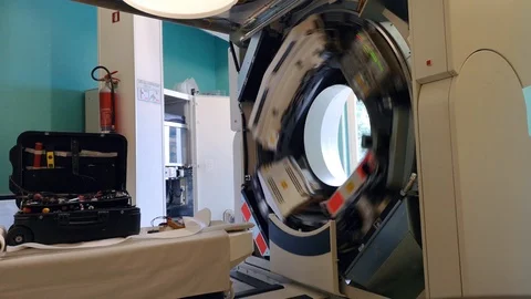 CT Computerized Tograph, after service maintenance 스톡 동영상 108308896