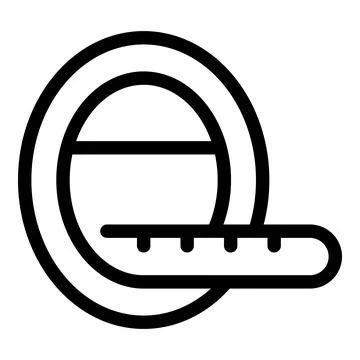 Ct scan machine analyzing sausage, medical food safety concept Illustrazione stock
