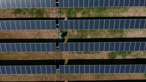 CT Solar farm 10 Stockbeeldmateriaal 104640187