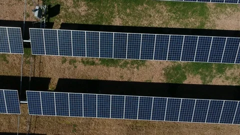 CT Solar farm 6 Stockbeeldmateriaal 104640035