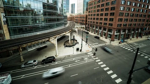 CTA Street 1 Stock Footage 104163295