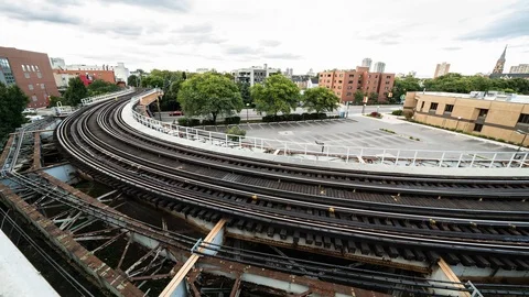 CTA Wide 2 Stock Footage 104163405