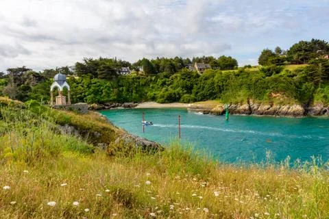 Ctes-d'Armor coastal path - 1 Stock Photos