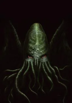 Cthulhu Monster Illustration
