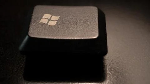 Ctrl key on computer keyboard Stock Photos