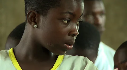 CU ADEISO STUDENT IN CLASSROOM Stock Footage 57981755
