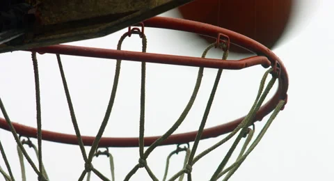 CU Basketball Net Makes Shots Stock Footage 40516613
