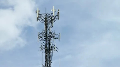 CU of Cell Tower Stock Footage 11262237