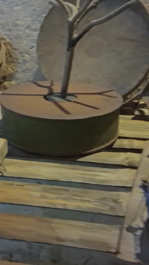 Cu Chi Tunnels, Ho Chi Minh City, Vietnam - Artillery shells on display Stock Footage 335050965