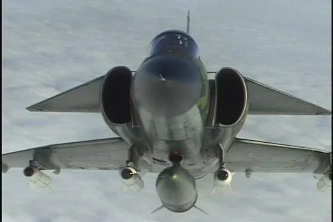 CU Draken in flight 스톡 동영상 288660