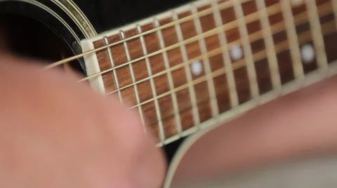 Cu guitar picking Video stock 41371392