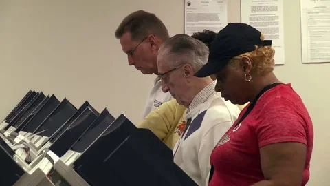 CU voters a electronic terminals cast early ballots 2016 presidential election Vidéo 69095907