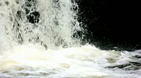 CU Waterfall Stock Footage 11154762