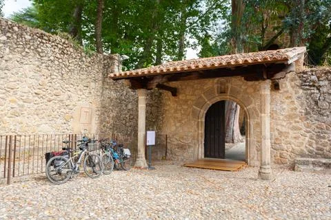 Cuacos de Yuste, Caceres, Spain - September 13, 2020: Monastery of Yuste. Foto stock