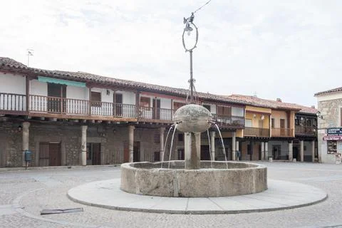 CUACOS DE YUSTE, SPAIN - Jun 02, 2010: CUACOS DE YUSTE, SPAIN - JUNE 02, 2010 Stock Photos