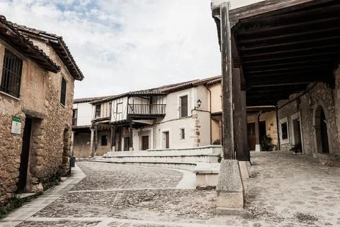 CUACOS DE YUSTE, SPAIN - Jun 02, 2010: CUACOS DE YUSTE, SPAIN - JUNE 02, 2010 Stock Photos