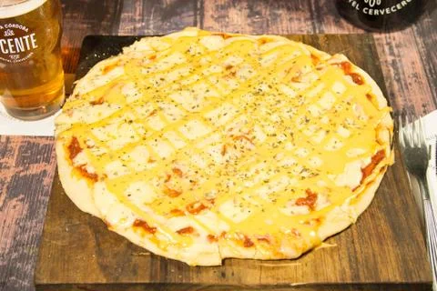 CUATRO QUESOS Stock Photos