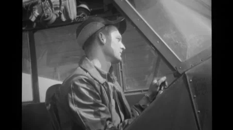 Cub Pilot 10 Stock Footage 36305492
