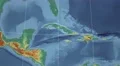 Cuba and Globe. Relief 4k or 4k+ Resolution