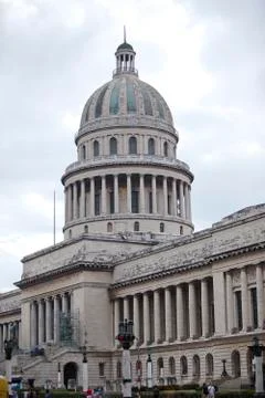 Cuba.The Capitol building Stock Photos