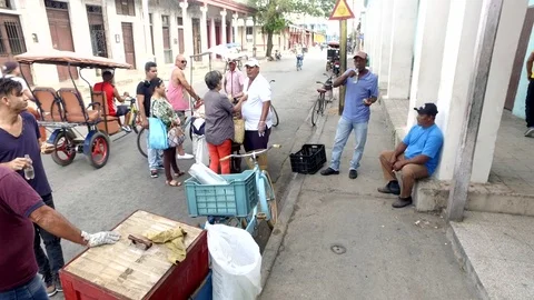 CUBA CHEF of Market Vídeos de archivo 113263519